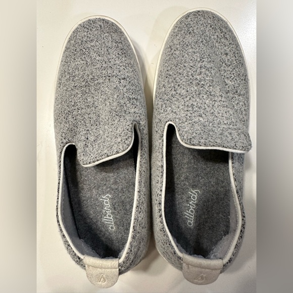 allbirds Shoes - Allbirds Wool Loungers - Dapple Grey (Cream Sole)